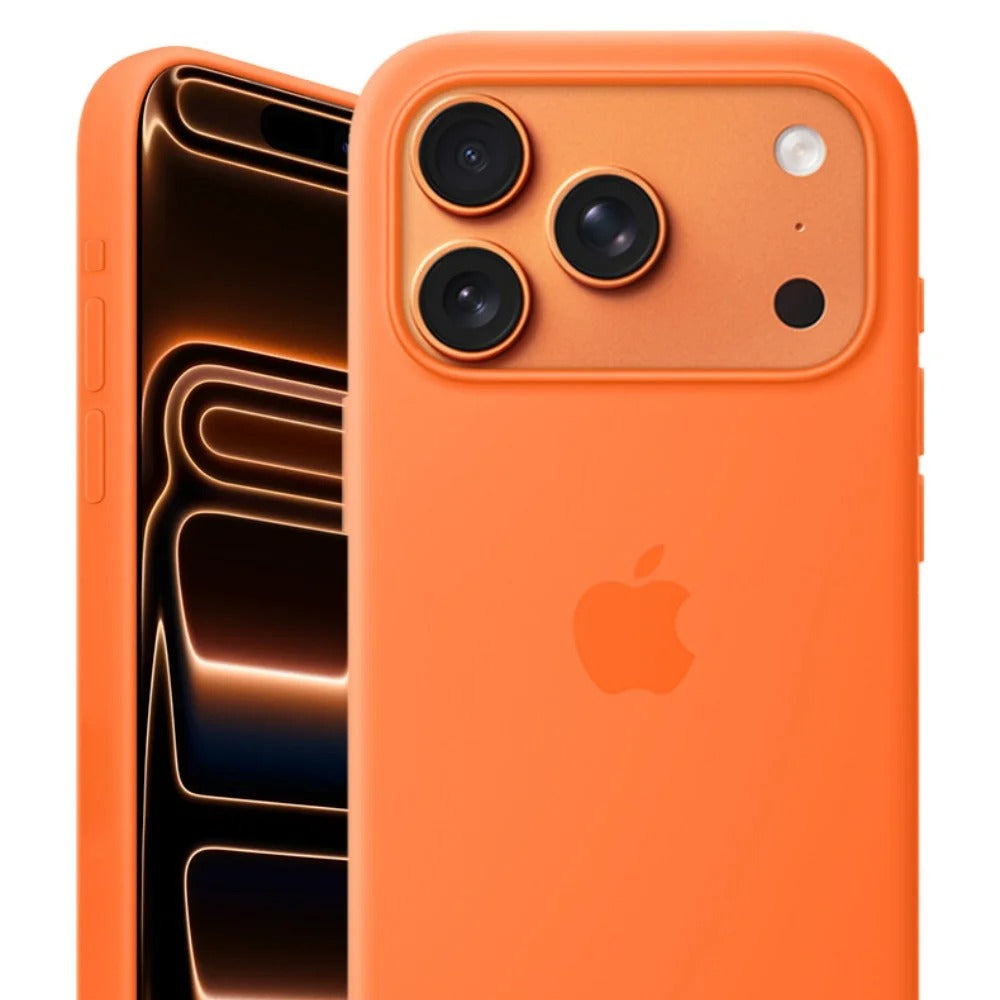 Official Original Silicone Case for Apple iPhone 17 Pro Max 17 Pro Magsafe Phone Cover Support Wireless Charging for iPhone 17